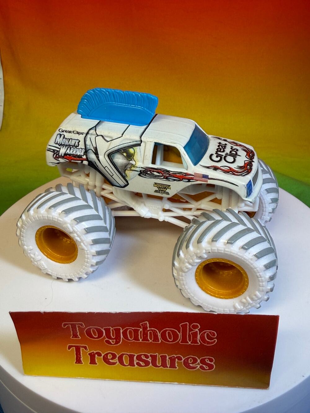 Monster Jam Gears And Galaxies Mohawk Warrior Truck